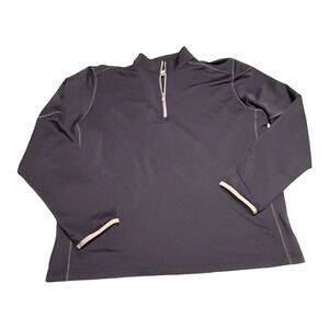 Callaway Weather Series swing tech 1/4 zip long sleeve navy blue pullover sz XL